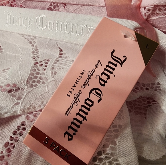 Juicy Coulture 5 pack women's Intimates new - Picture 3 of 7
